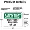 Signmission 12 in Height, 18 in Width, Vinyl Decal, Rectangle OS-2PACK-SF-D-1218-L-10969 - alternate 2